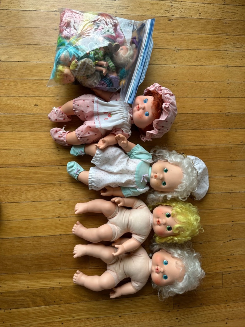 ***SOLD*** Vintage Kenner Strawberry Shortcake Dolls from the 1980s
